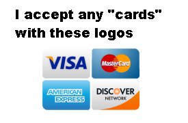 Hushes Accepts All Major Credit Cards